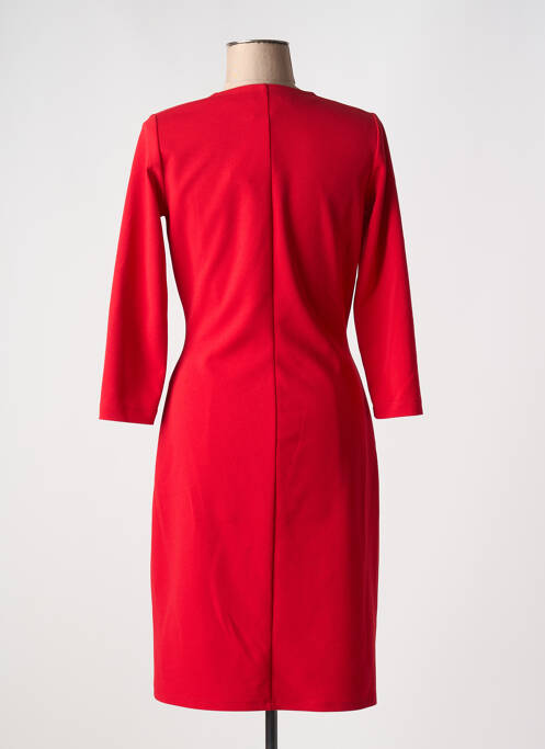 Robe mi-longue rouge GREGORY PAT pour femme