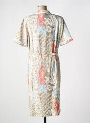 Robe mi-longue beige FRANCE RIVOIRE pour femme seconde vue