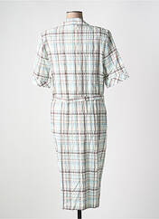 Robe mi-longue bleu FRANCE RIVOIRE pour femme seconde vue