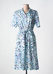 Robe mi-longue bleu GUY DUBOUIS pour femme seconde vue