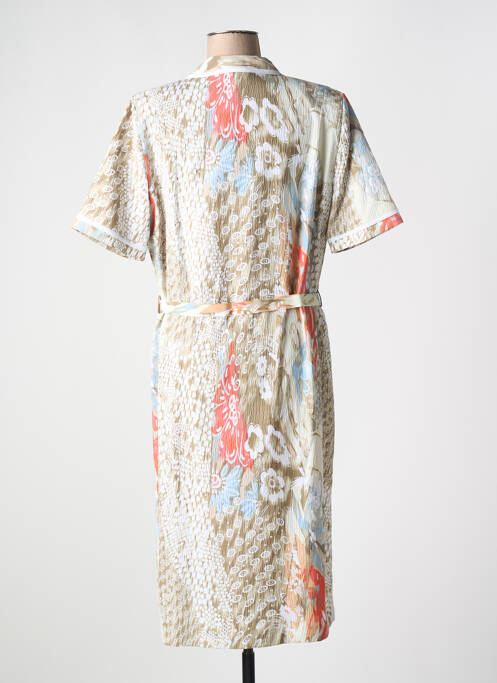 Robe mi-longue beige FRANCE RIVOIRE pour femme