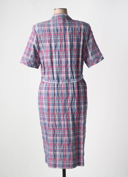 Robe mi-longue bleu FRANCE RIVOIRE pour femme