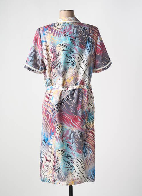 Robe mi-longue bleu GUY DUBOUIS pour femme