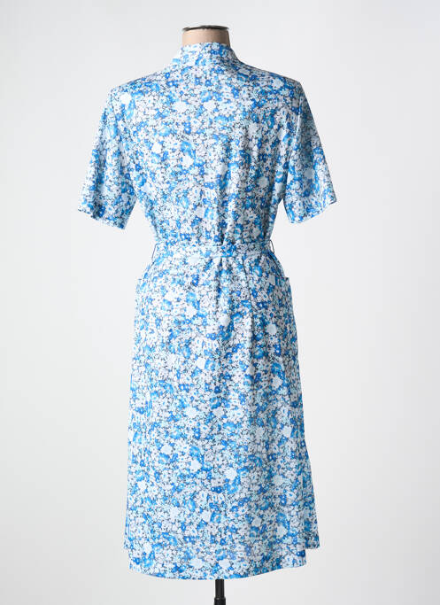 Robe mi-longue bleu GUY DUBOUIS pour femme
