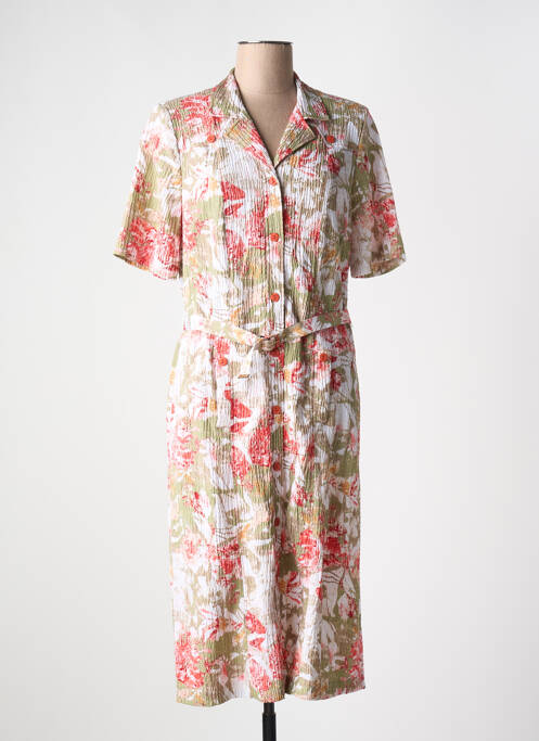 Robe mi-longue rouge FRANCE RIVOIRE pour femme