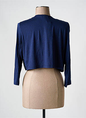 Boléro coupe cintrée bleu MERI & ESCA femme