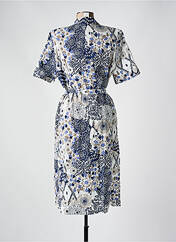 Robe courte bleu FRANCE RIVOIRE pour femme seconde vue