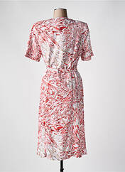 Robe mi-longue rouge FRANCE RIVOIRE pour femme seconde vue