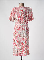 Robe mi-longue rouge GUY DUBOUIS pour femme seconde vue