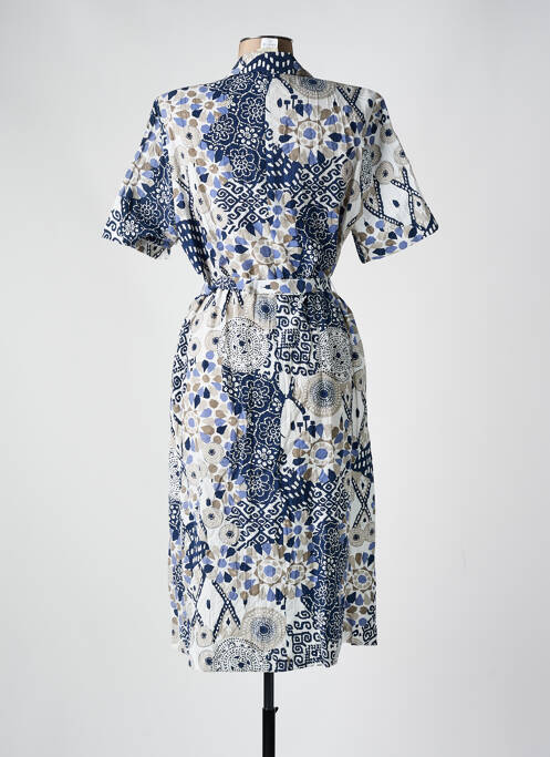 Robe courte bleu FRANCE RIVOIRE pour femme