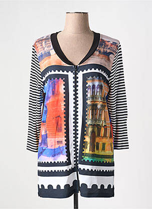 Veste casual coupe droite noir MERI & ESCA femme