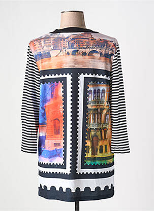Veste casual coupe droite noir MERI & ESCA femme
