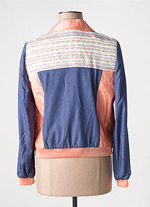 Veste casual col tailleur bleu MERI & ESCA femme