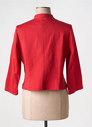 Veste chic manches longues rouge MERI & ESCA femme