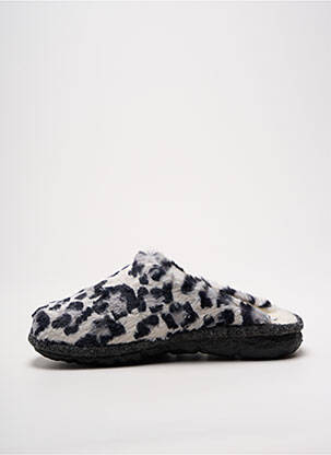 Chaussons/pantoufles bout rond talon plat jusqu'à 3cm blanc WESTLAND femme