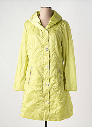 Parka manches longues sans capuche vert MARBLE femme