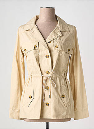 Veste casual col chemisier beige C'EST BEAU LA VIE femme