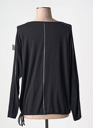 T-shirt manches longues manches longues noir TUZZI femme