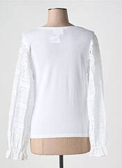 Pull blanc MARINA V pour femme seconde vue