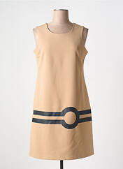 Robe mi-longue beige HIPPOCAMPE pour femme seconde vue