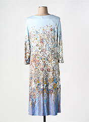 Robe mi-longue bleu DOLCEZZA pour femme seconde vue