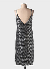 Robe mi-longue noir REVD'ELLE pour femme seconde vue