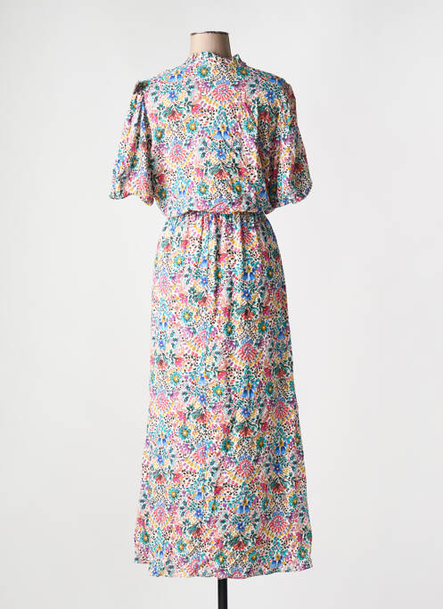 Robe longue blanc C'EST BEAU LA VIE pour femme