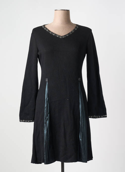 Robe mi-longue noir LO! LES FILLES pour femme
