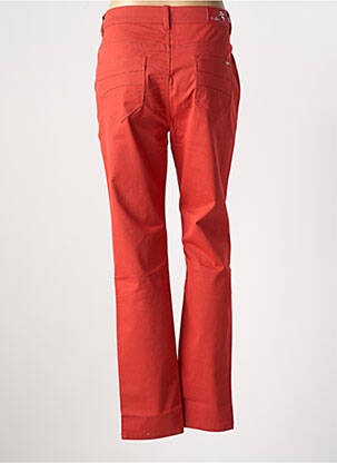 Pantalon slim broderie rivets taille normale orange GRIFFON femme
