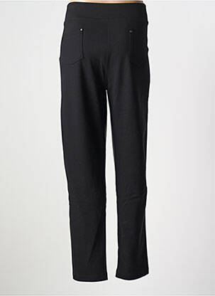 Pantalon slim taille élastique taille normale noir DOLCEZZA femme