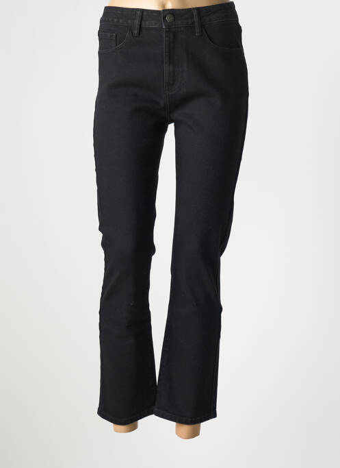 Jeans coupe slim noir ORAIJE pour femme