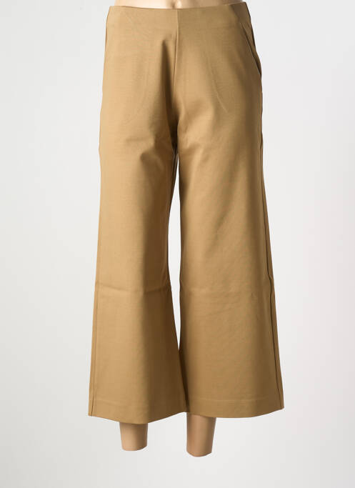 Pantalon 7/8 marron ORTO BOTANICO pour femme