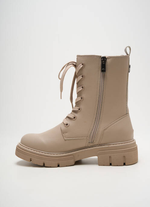 Bottines/Boots beige MARCO TOZZI pour femme