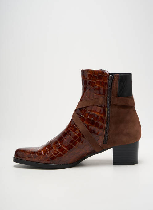 Bottines/Boots marron ROSEWOOD pour femme
