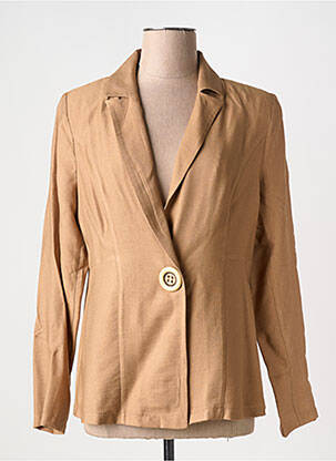 Blazer coupe cintrée marron MERI & ESCA femme