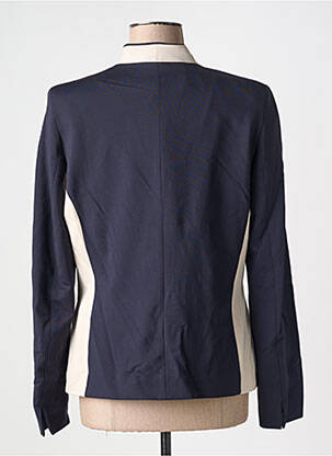Veste casual finition intérieure doublée bleu GUY DUBOUIS femme
