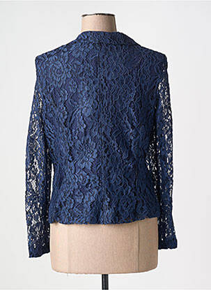 Veste casual finition intérieure doublée bleu MERI & ESCA femme