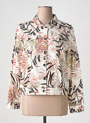 Veste casual poches beige GUY DUBOUIS femme