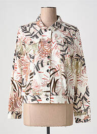 Veste casual poches beige GUY DUBOUIS femme