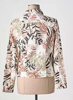Veste casual poches beige GUY DUBOUIS femme