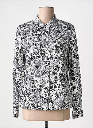 Veste casual poches noir GUY DUBOUIS femme