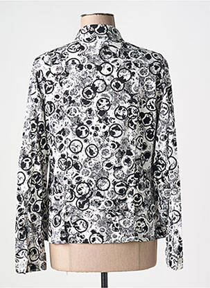 Veste casual poches noir GUY DUBOUIS femme