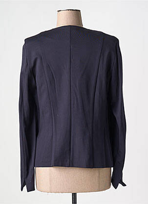 Veste casual coupe cintrée bleu FRANCE RIVOIRE femme