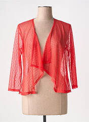 Boléro rouge GUY DUBOUIS pour femme seconde vue
