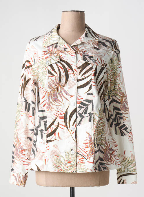 Veste casual blanc GUY DUBOUIS pour femme