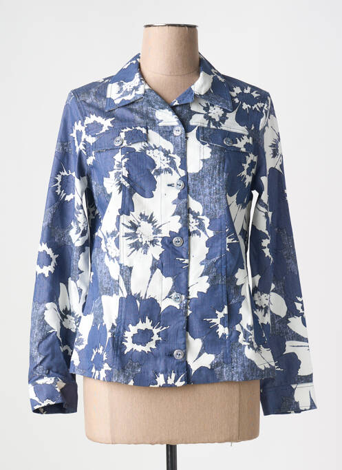 Veste casual bleu GUY DUBOUIS pour femme