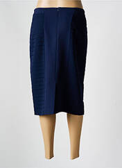 Jupe mi-longue bleu GUY DUBOUIS pour femme seconde vue