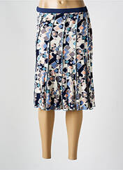 Jupe mi-longue bleu GUY DUBOUIS pour femme seconde vue