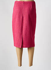 Jupe mi-longue rose GUY DUBOUIS pour femme seconde vue