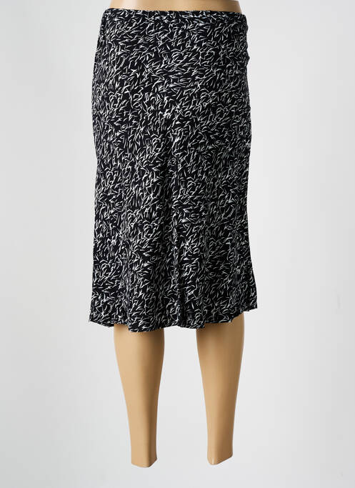 Jupe mi-longue bleu GUY DUBOUIS pour femme